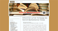 Desktop Screenshot of heinrich-bechtolsheimer.de